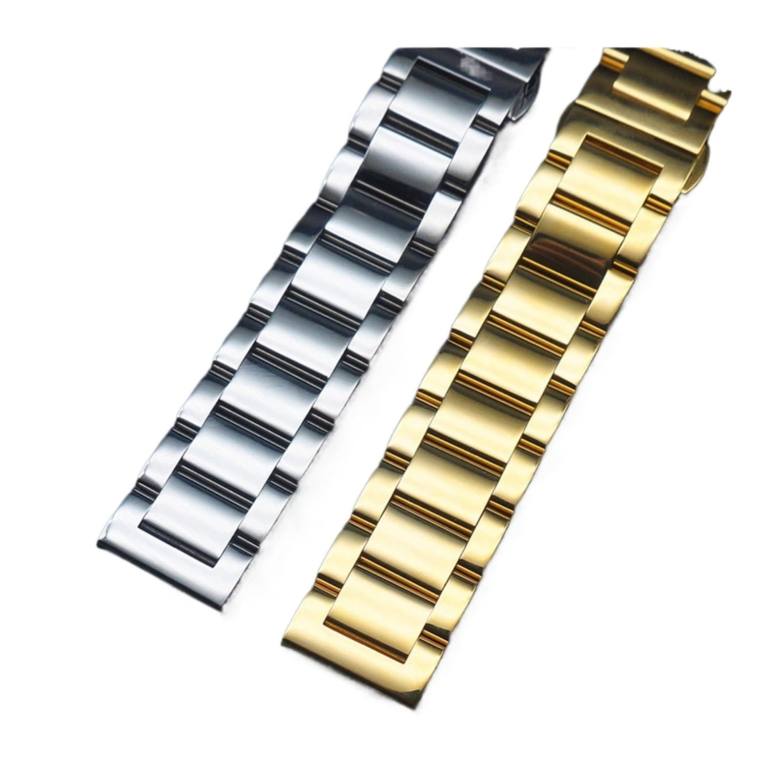 SiChouwz Cinturino in acciaio inox cinturino in acciaio metallo cinturino in metallo 14 16 18 19 20 21 22 23 24 26 28mm. Dimensione larghezza