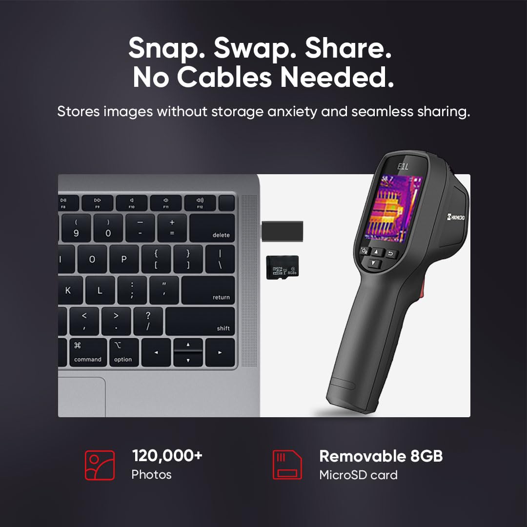Amazon.com: HIKMICRO E1L Thermal Imaging Camera with Laser Pointer