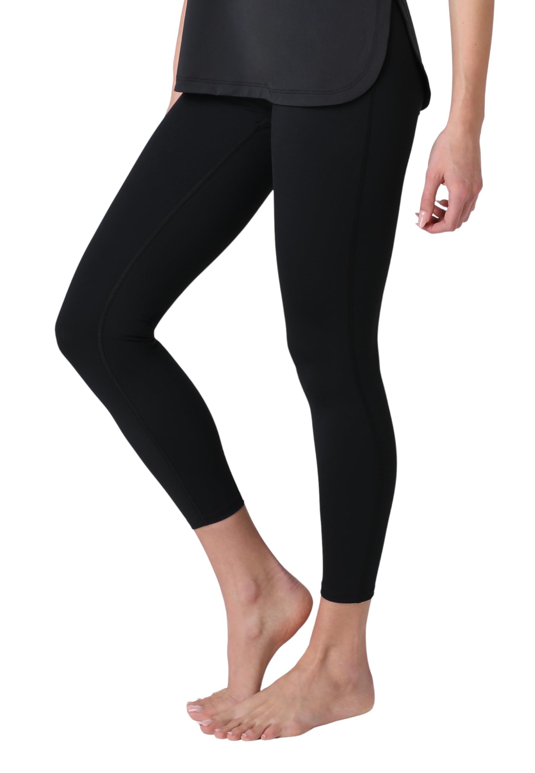 Lovable - Sportivi in Microfibra Modellante - Vita Alta Effetto Push-up E Controllo Pancia per Pilates, Palestra - Active Comfort, Leggings Donna
