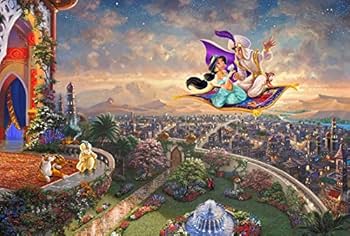 Amazon.co.jp: 西洋絵画 ディズニー アラジン トーマス
