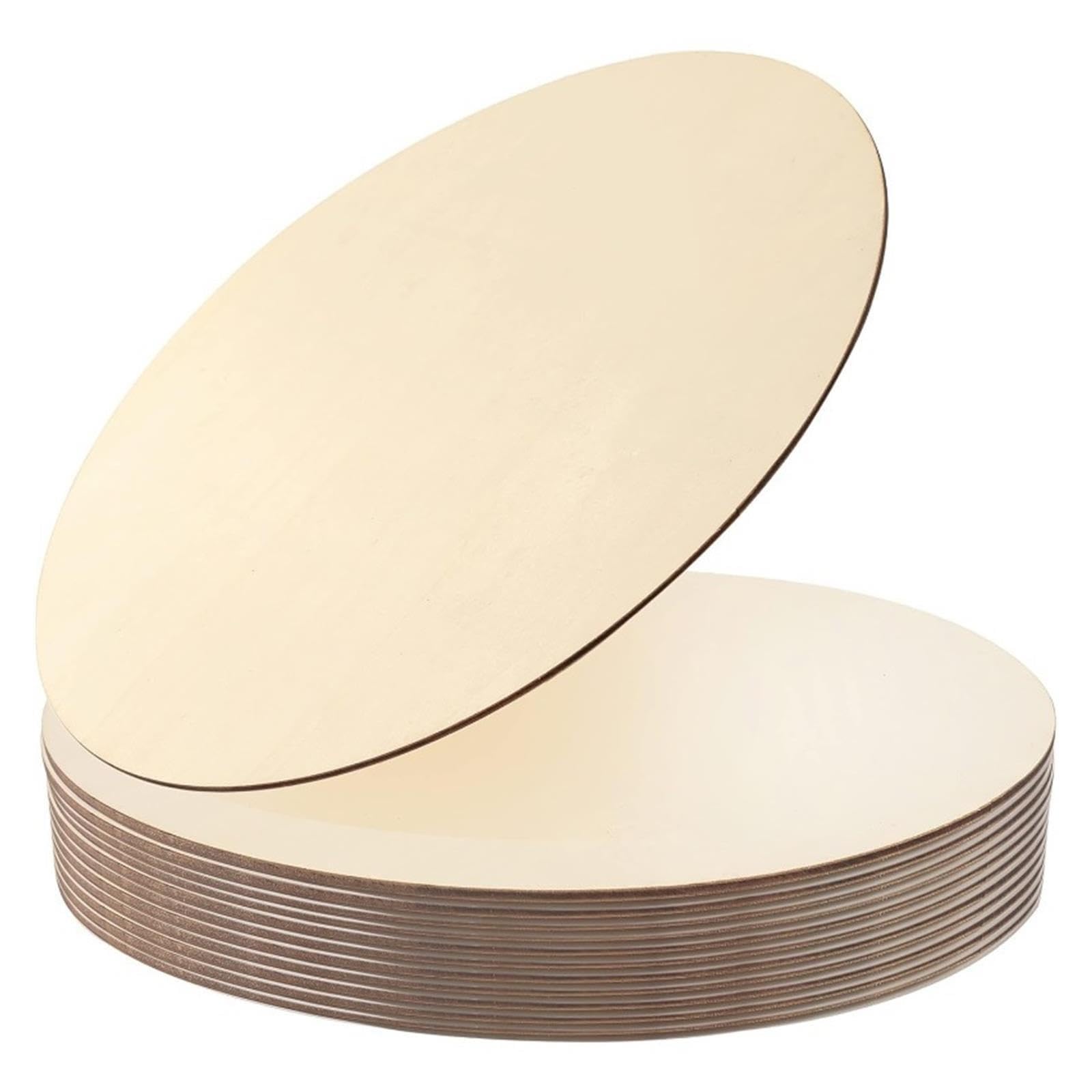 Pezzi Dischi Legno Tondi di legno Ritagli