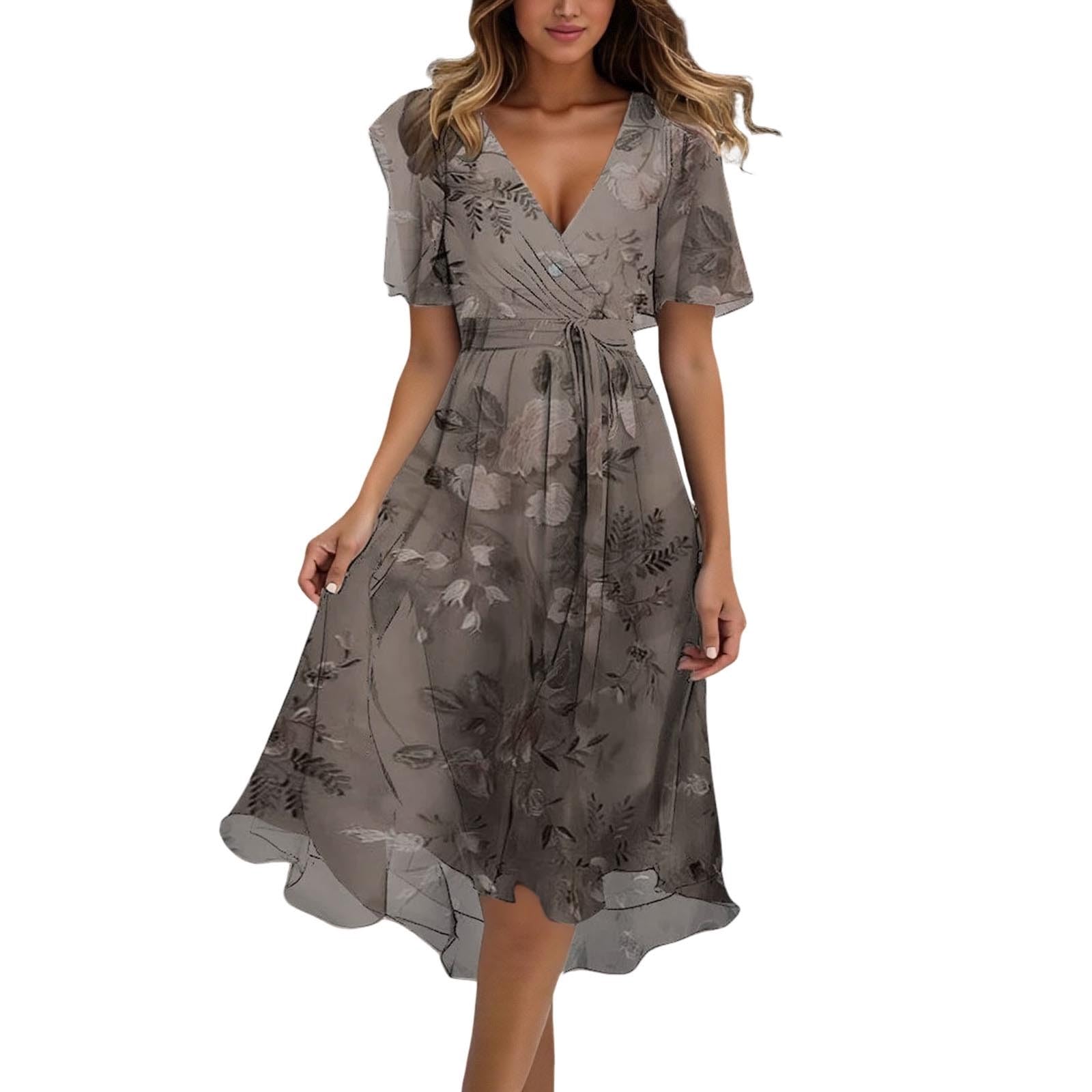 Robes pour femmes, 2023 été coton lin bohème décontracté mode robes