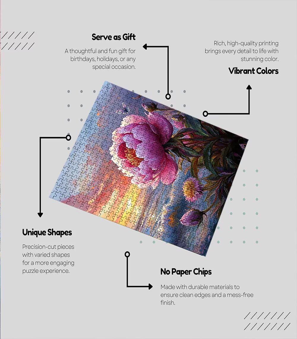 Puzzle 2000 Teile Erwachsene, Rosa Blumen Schmetterlinge Jigsaw Puzzle 2000 Teile, Impossible Klassische Puzzles, Komplex Herausfordernd Puzzles, Familie Spiele, Wanddekoration Geschenke BXHZW2-254