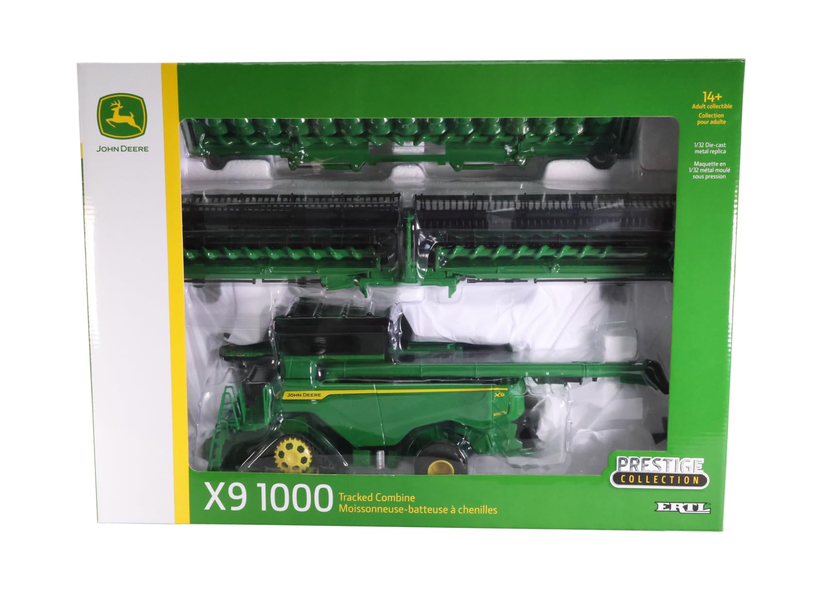 John Deere 1/32 X9 1000 Prestige Collection Tracked Combine Toy - LP77346