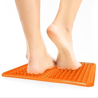 SXRZY Acupressure Foot Mat Pressure Point Reflexology Foot Massage Mat Pad Relief Neuropathy Arthritis Plantar Fasciitis Heel Pain & Arch Pain Relief Massage Tools for Use at Standing Desk