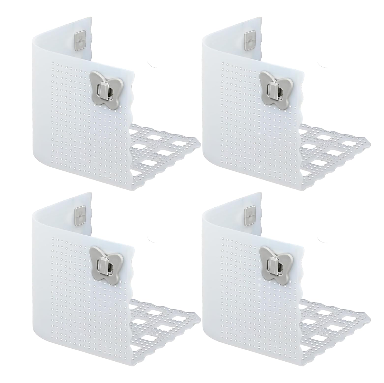 Bed Sheet Holders with Lock, Fitted Sheet Straps Holder Keep Sheets Firm Tight Bed Sheet Clips in Place, Slumber Lock Sheets Holders for Corners