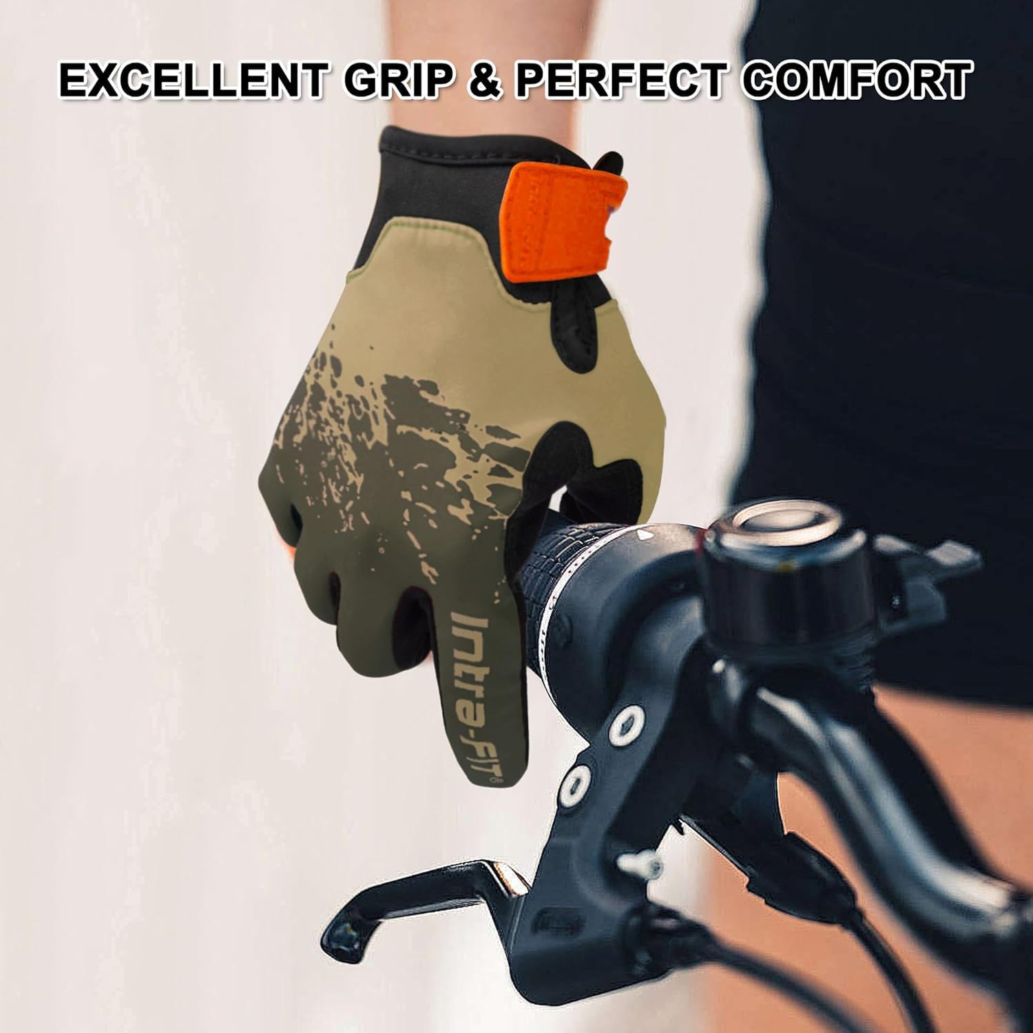 Guantes de ciclismo para hombre y mujer, para pantalla táctil, transpirables y ligeros, guantes de ciclismo de carretera para deportes al aire libre