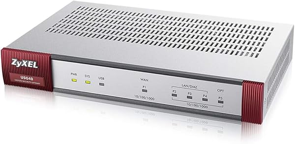 Zyxel ZyWALL 400 Mbps UTM Firewall fino a 25 utenti Incluso 1 anno Licence UTM Bundle USG40