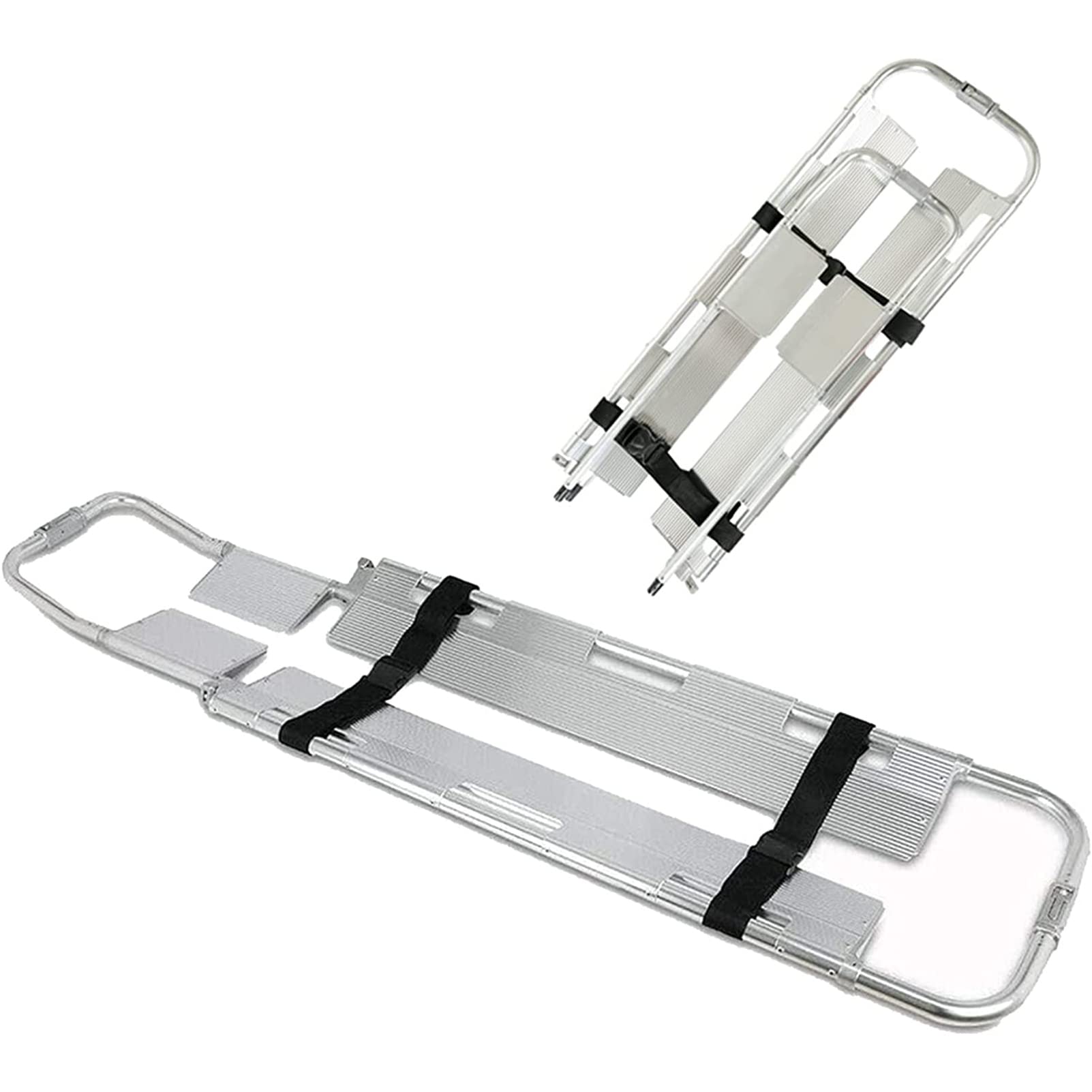 LINE2design Adjustable Aluminum Scoop Stretcher | Lightweight Medical Mega Mover For Emergency Patient Transport