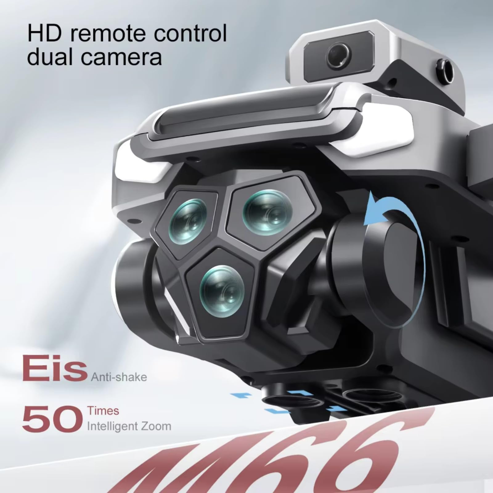 Drone M66 5G FPV Quadcopter con Telecamera Motore Brushless RC Quadcopter