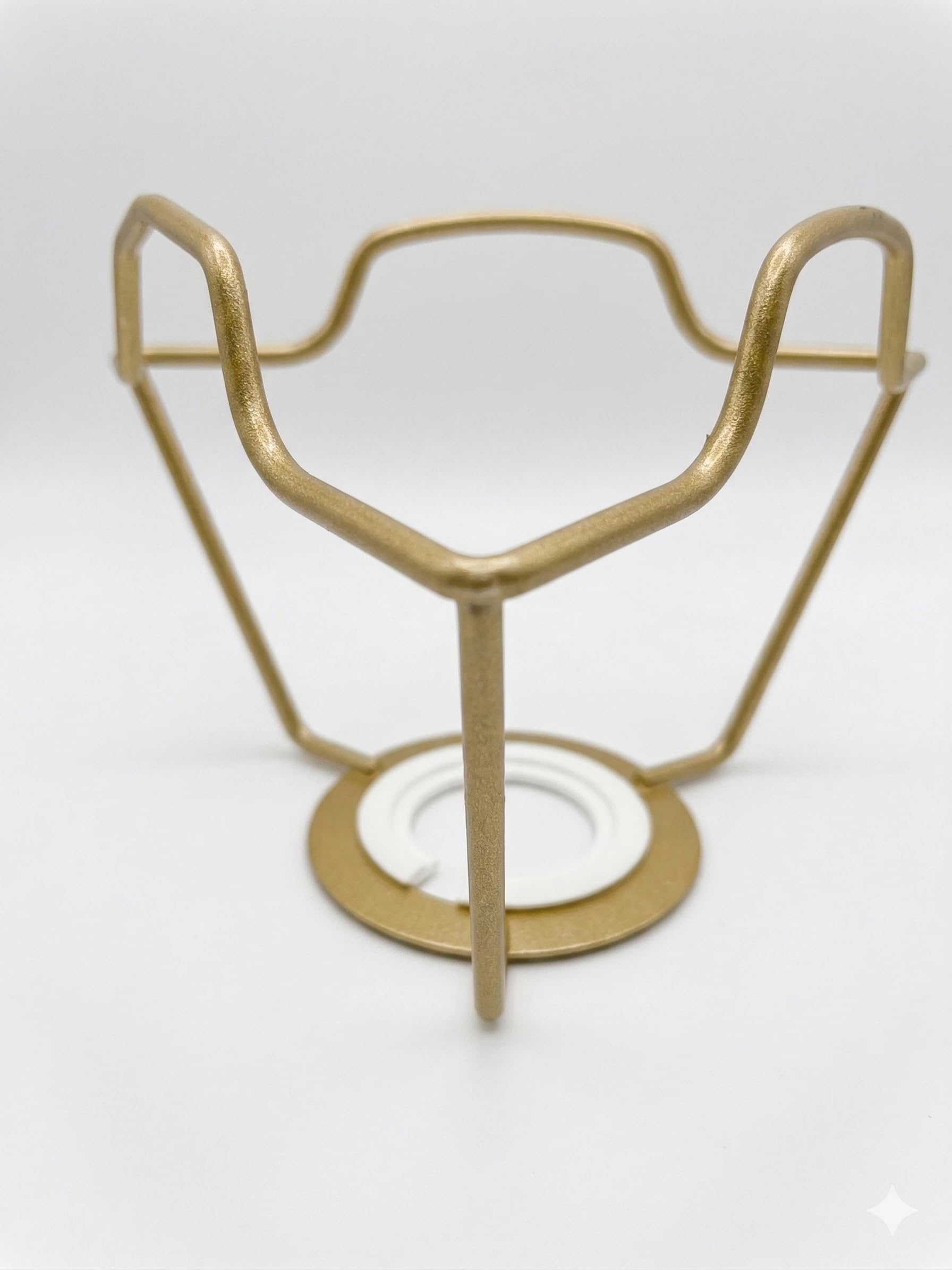 3 inch ES Gold Shade Frame Carrier .to Support a lampshade with Duplex Fitting.โฆ โ image 1