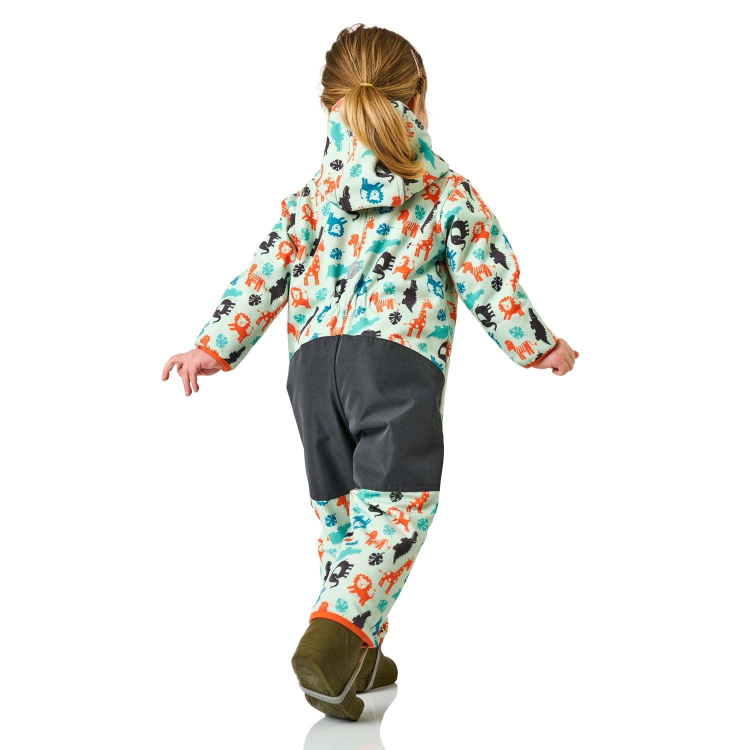 JAKO-O Softshelloverall Baby Kinder Alloverdruck