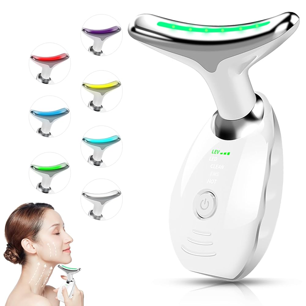 ボディ・フェイスケア MULTIFUNCTIONAL SKIN CARE BEAUTY DEVICE Amazon.com: Facial Beauty Device, Face Massager Tool for