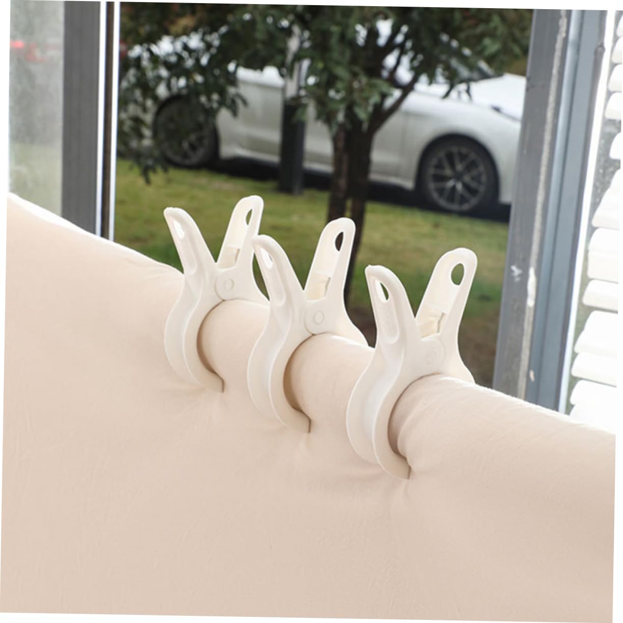 CHILDWEET 24 Pinzas de Plástico Resistentes al Viento para Ropa, Toallas y Sábanas, Fuerza de Apriete Fuerte