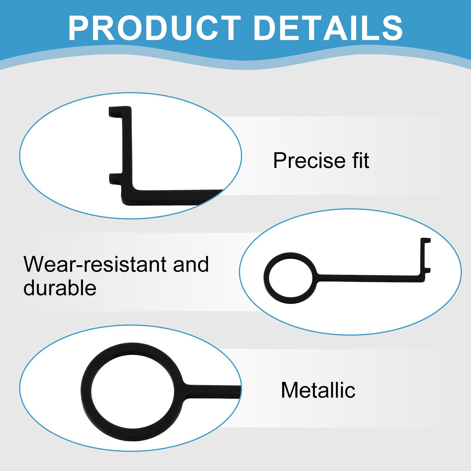 PSA 1.0 1.2 PURETECH Kit 3 Clés Jauge Courroie Distribution - Outil Contrôle Usure PSA GM Testeur Courroie PSA GM