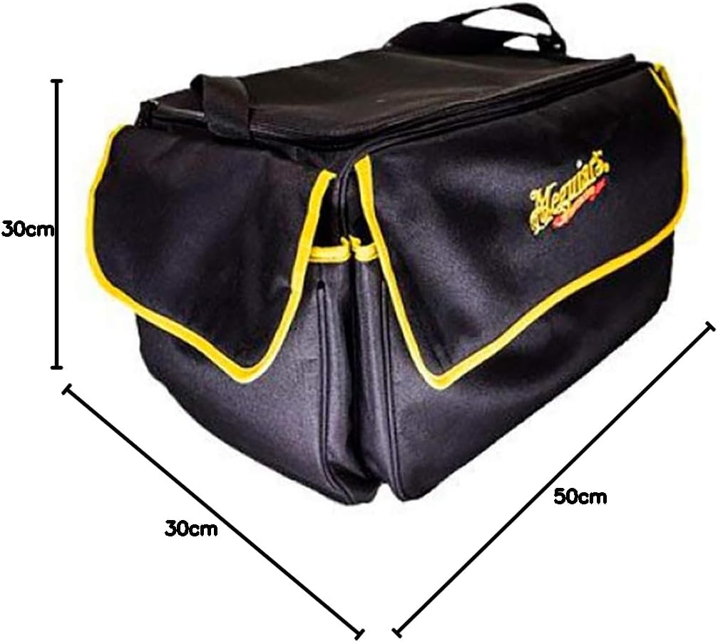 Meguiar's Black Large Car Care Kit Bag Detailing Bag ST025
