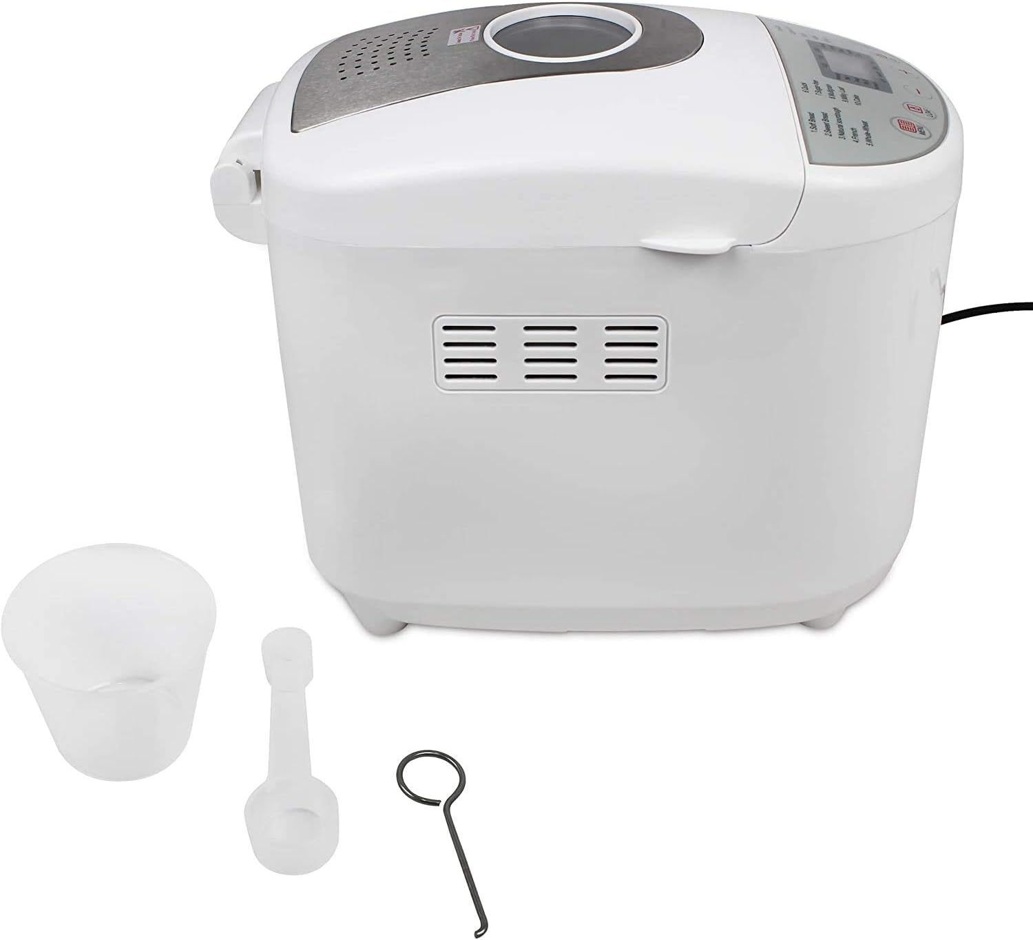 Macchina Del Pane, Forno Per Pane, Bianco, Materiale: Plastica, Standard/Certificazione: LFGB Macchina Del Pane, Forno Per Pane, Bianco, Materiale: Plastica, Standard/Certificazione: LFGB