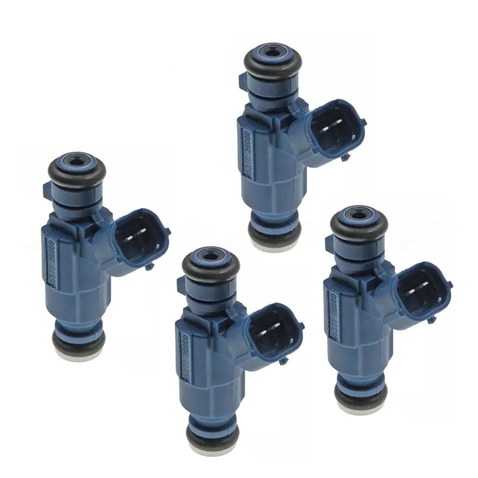 Fuel Petrol Injector Nozzle Petrol Fuel Injector Nozzle Compatible with Kia for Cee'D 1.4L 2006-2012 35310-2B000 4pcs