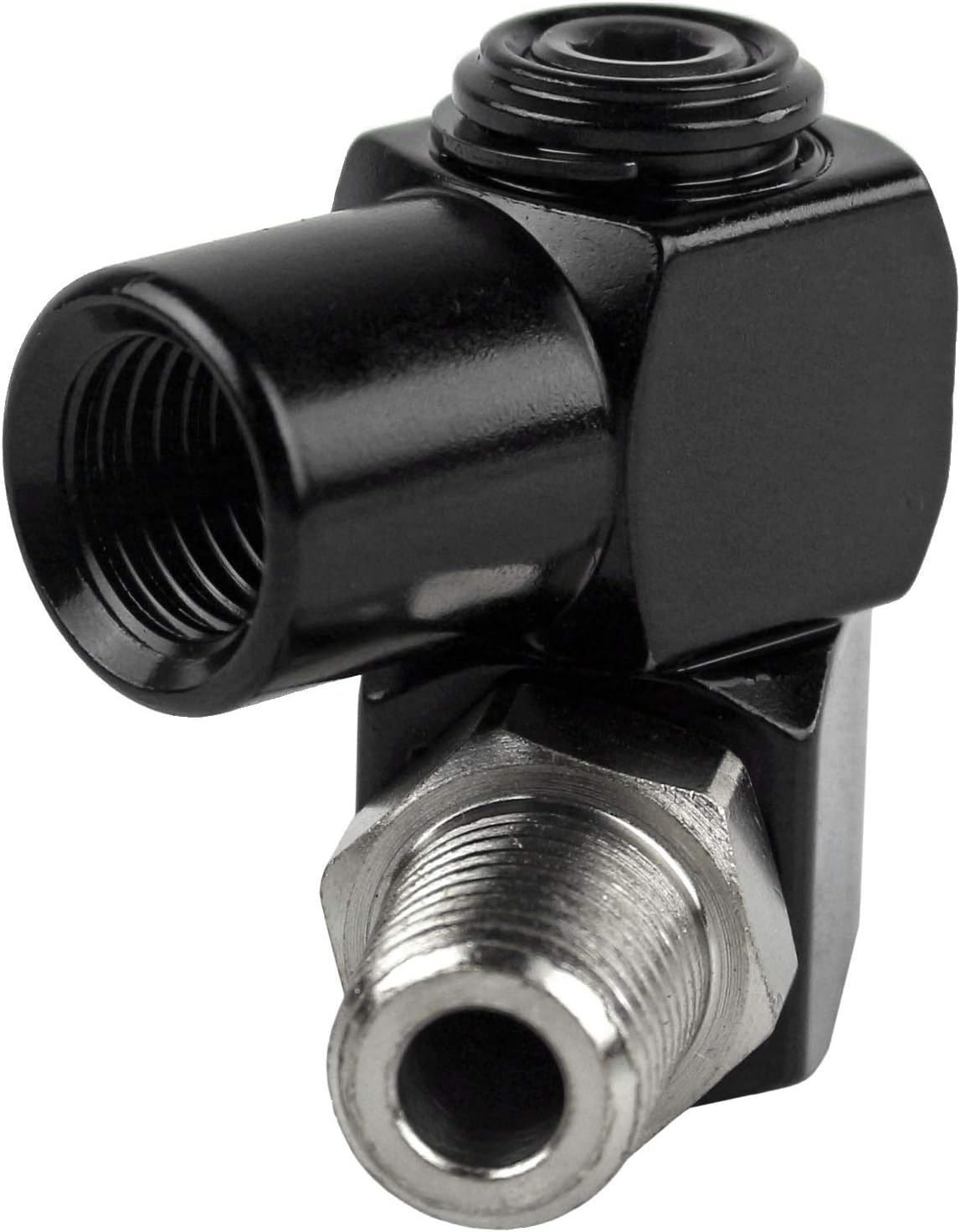 Prevost Universal 360 1/4" NPT Compressed Air Flow Tool Hose Connection Swivel (5)