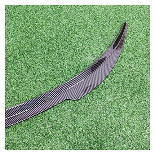 Aile de Becquet de Voiture pour Le Modèle 3 2017-2021 2022 Kit Carrosserie Bord À Bord Brillant Aile - M-Power Max Extension Aileron - (Couleur : Carbon...
