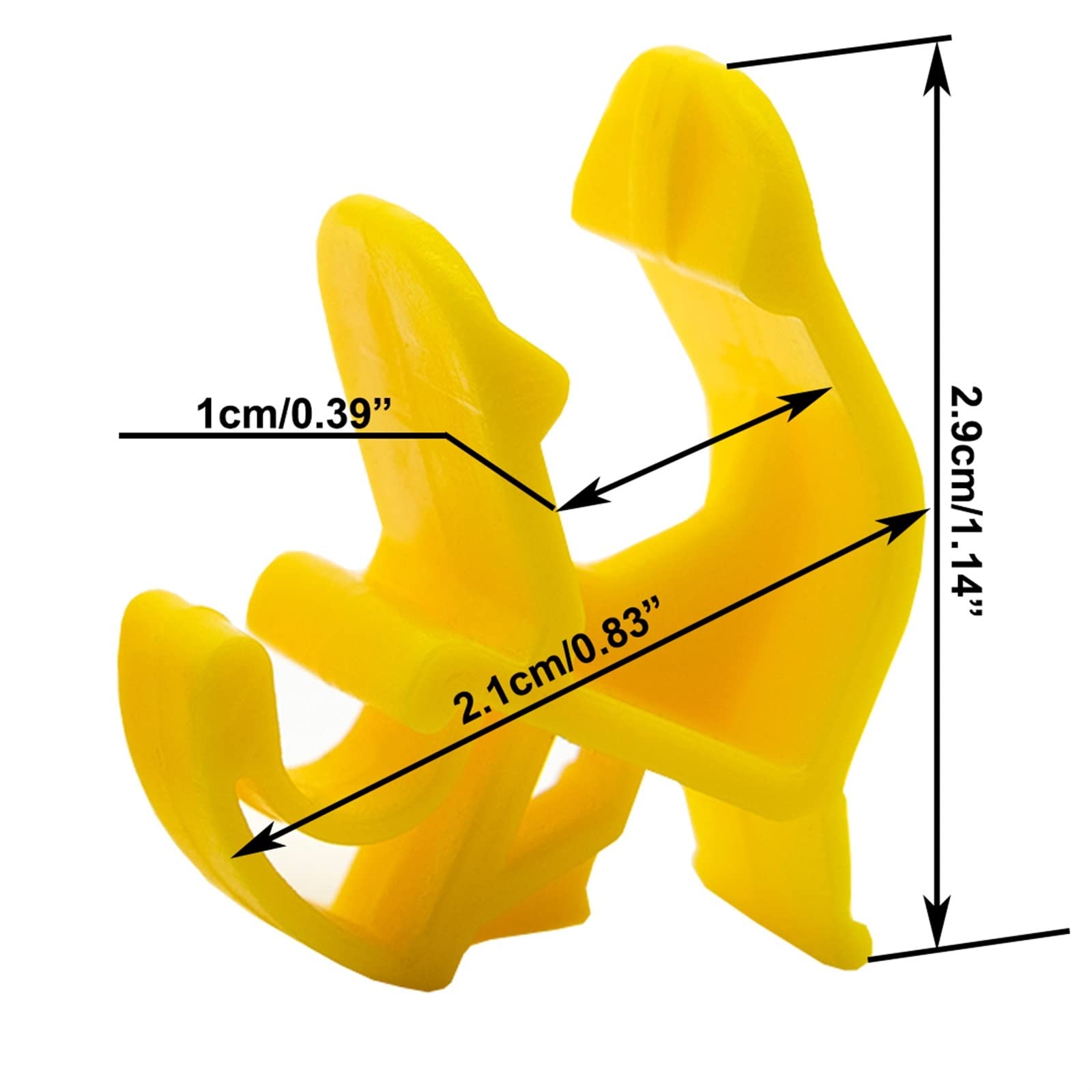 Clip di fissaggio del cofano di fermo del cofano dell'asta W 709046