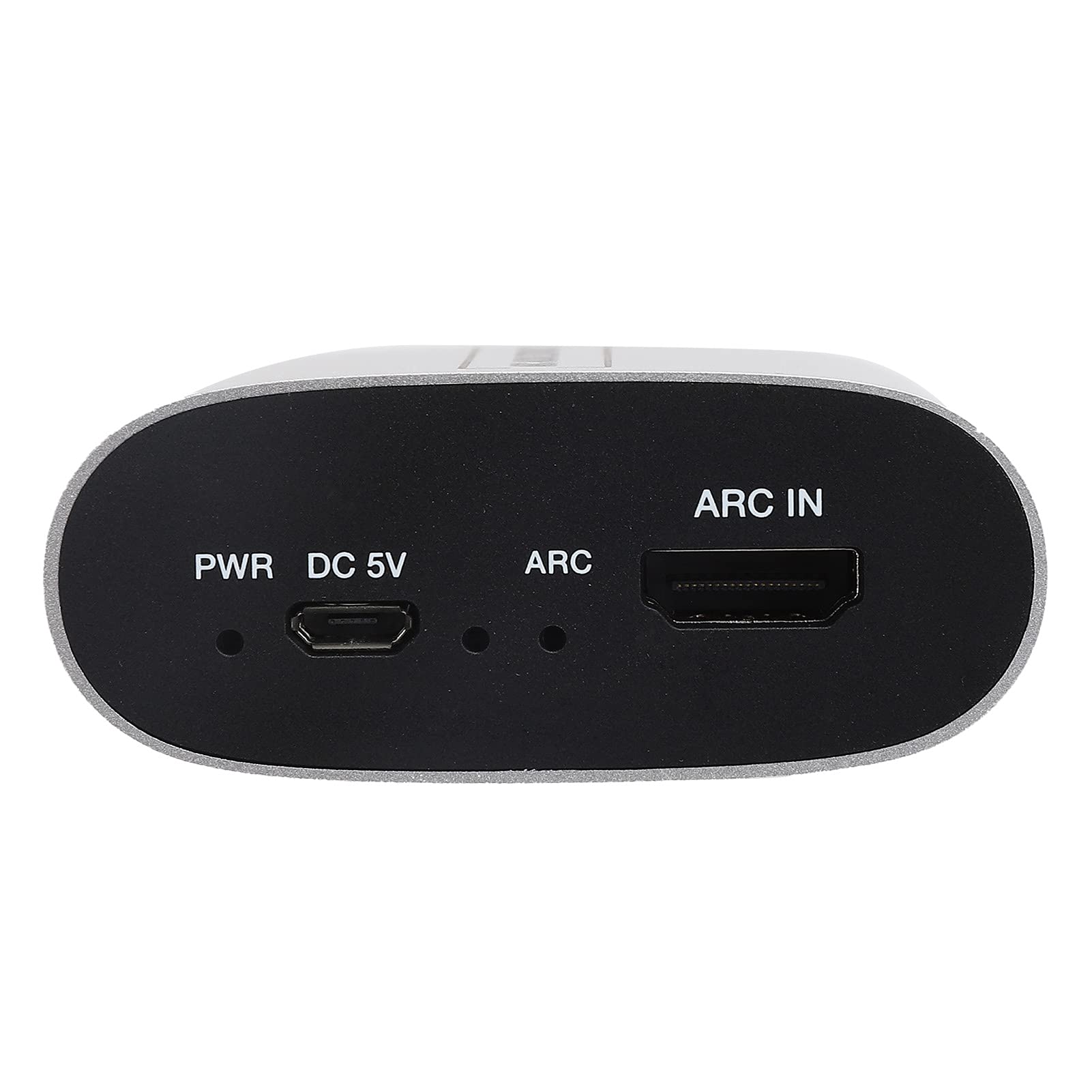 Bewinner Convertidor Extractor, Aleación de Aluminio HDMI 1.4 Decodificador de Audio PCM 2.0 Salida de 3,5 Mm Control de Volumen CEC para HDTV Amplificador Receptor Uso en Exteriores