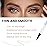 evpct Eyebrow Stencils Kit for Women Shaping, Eyebrow Shaper Makeup Kit, Eye Brow Stencil Shaper Tinting kits for Women, with Eyeliner, Eyebrows Pencil, Pomade, Brush and 10 Stencils, Kit-02 BLONDE