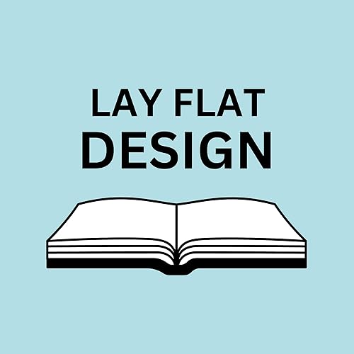 Miniatura 3 de RICCO BELLO - Cuaderno clásico a rayas, diario de tapa dura para escribir, trabajo, hogar, escuela, 192 páginas a rayas, 5.7 x 8.4 pulgadas (jardín