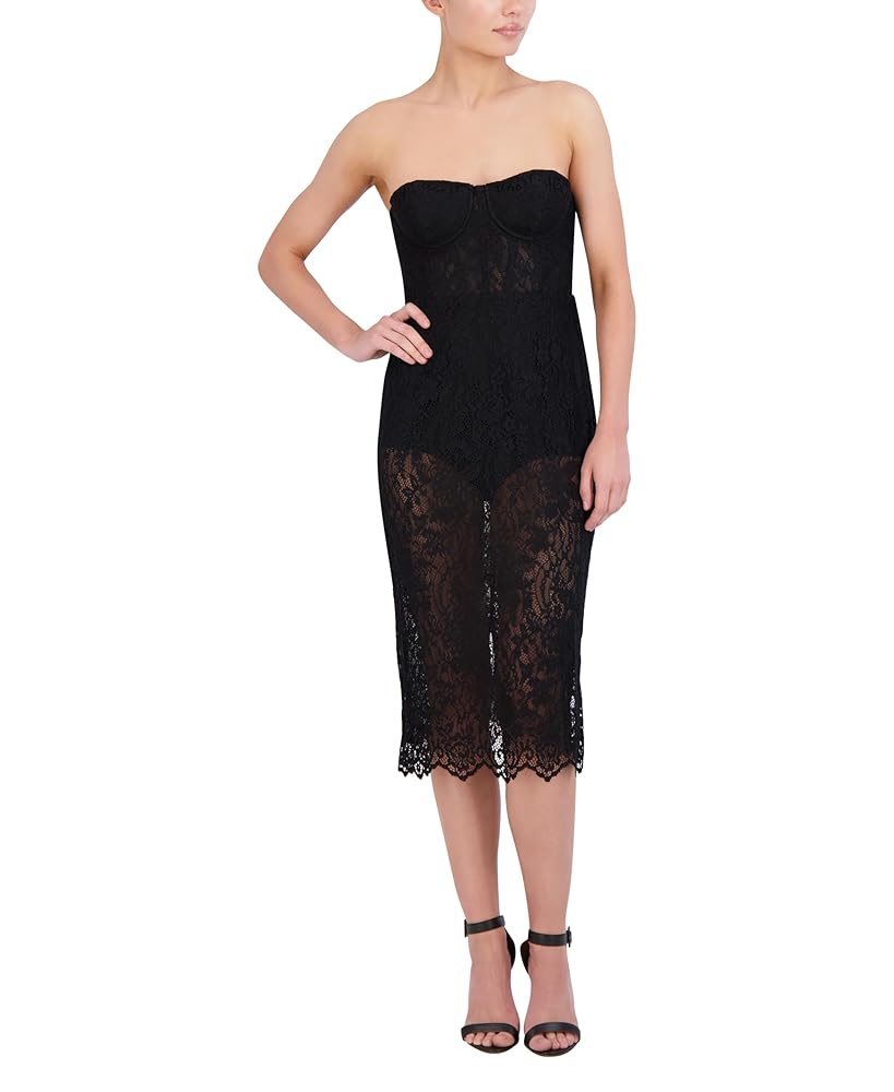 Amazon.com: BCBGMAXAZRIA Women's Strapless Sweetheart Neck Amazon.com: BCBGMAXAZRIA Women's Strapless Sweetheart Neck