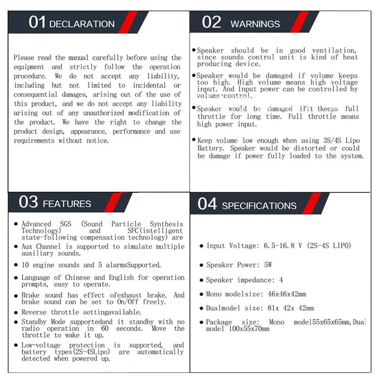 Module sonore RC pour animer les sessions de pilotage de voitures - 7