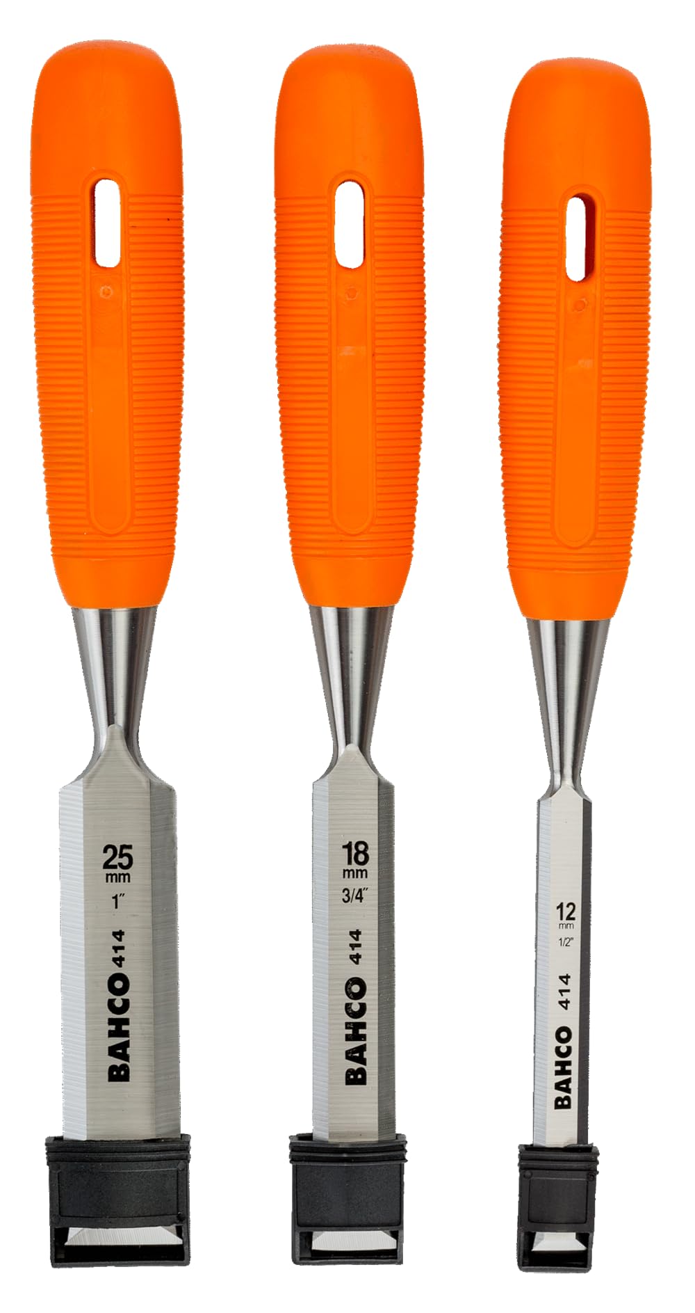 Bahco 414P-S3-Eur Lot de 3 ciseaux à bois (Import Grande Bretagne)