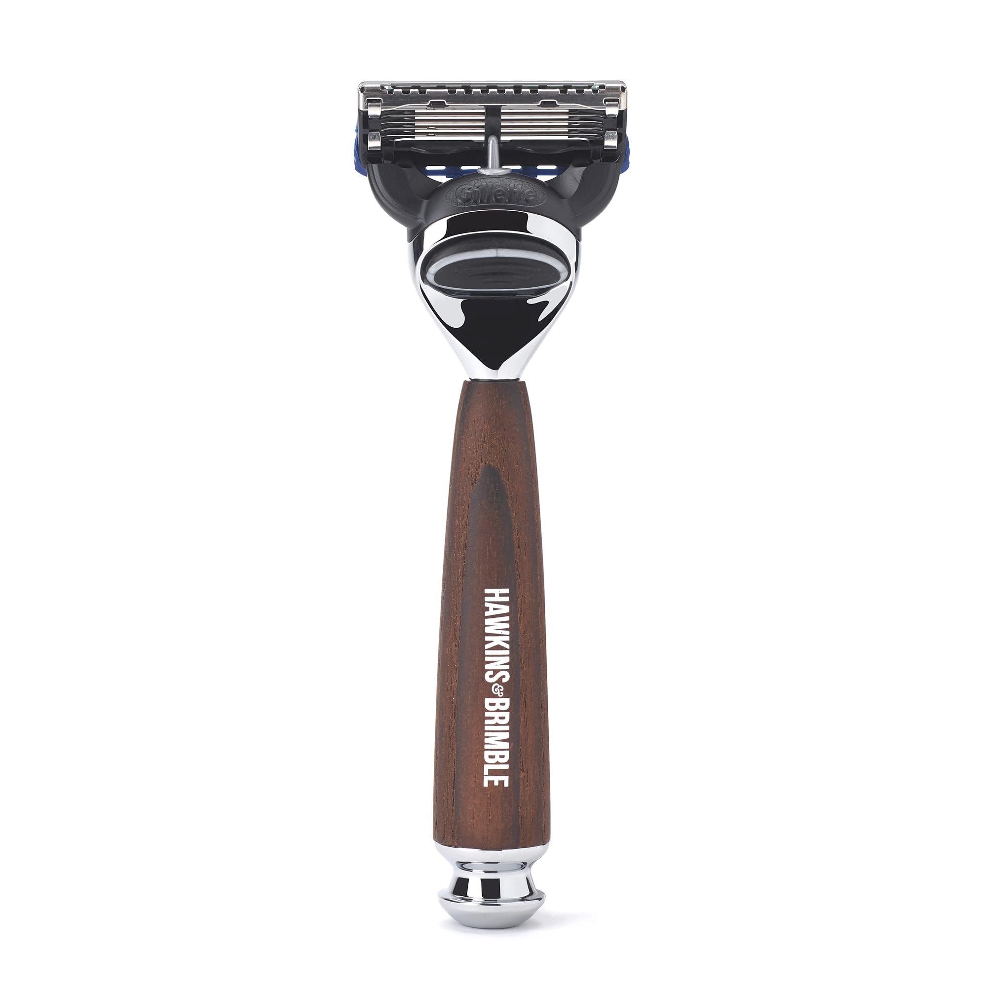 Hawkins & Brimble - Wood Razor with Gillette ProGlide Fusion Blade