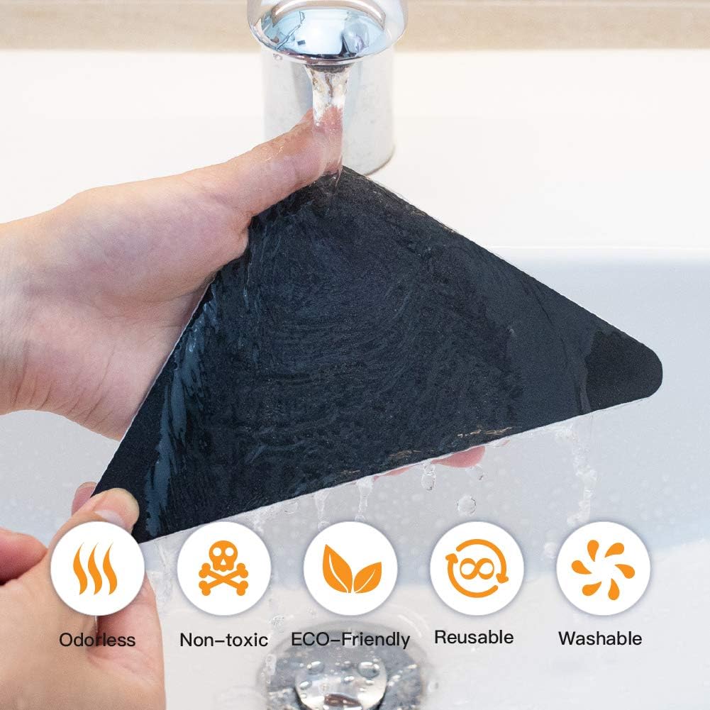 Carpet Corners to Make Rug Corner Flat, EVA Foam Carpet Tape No Sticky to The Floor Hardwood Safe & Removable Not an Anti-Slip Pad