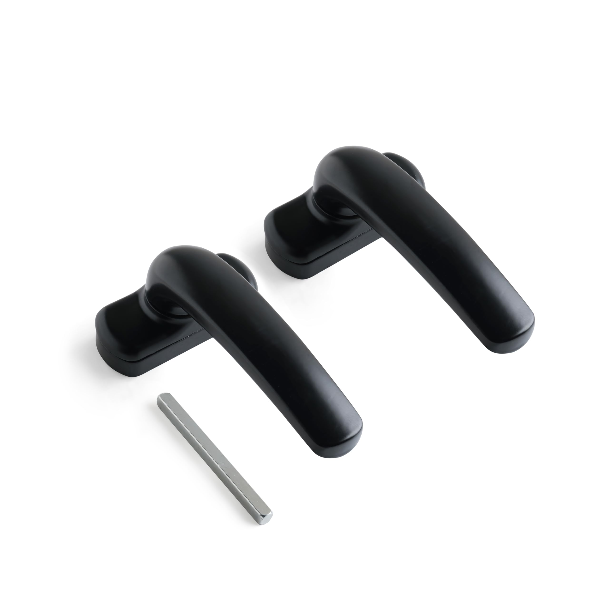Aluminium Door Handle Black Heavy Duty Handle 4 Screw for All kind of doors