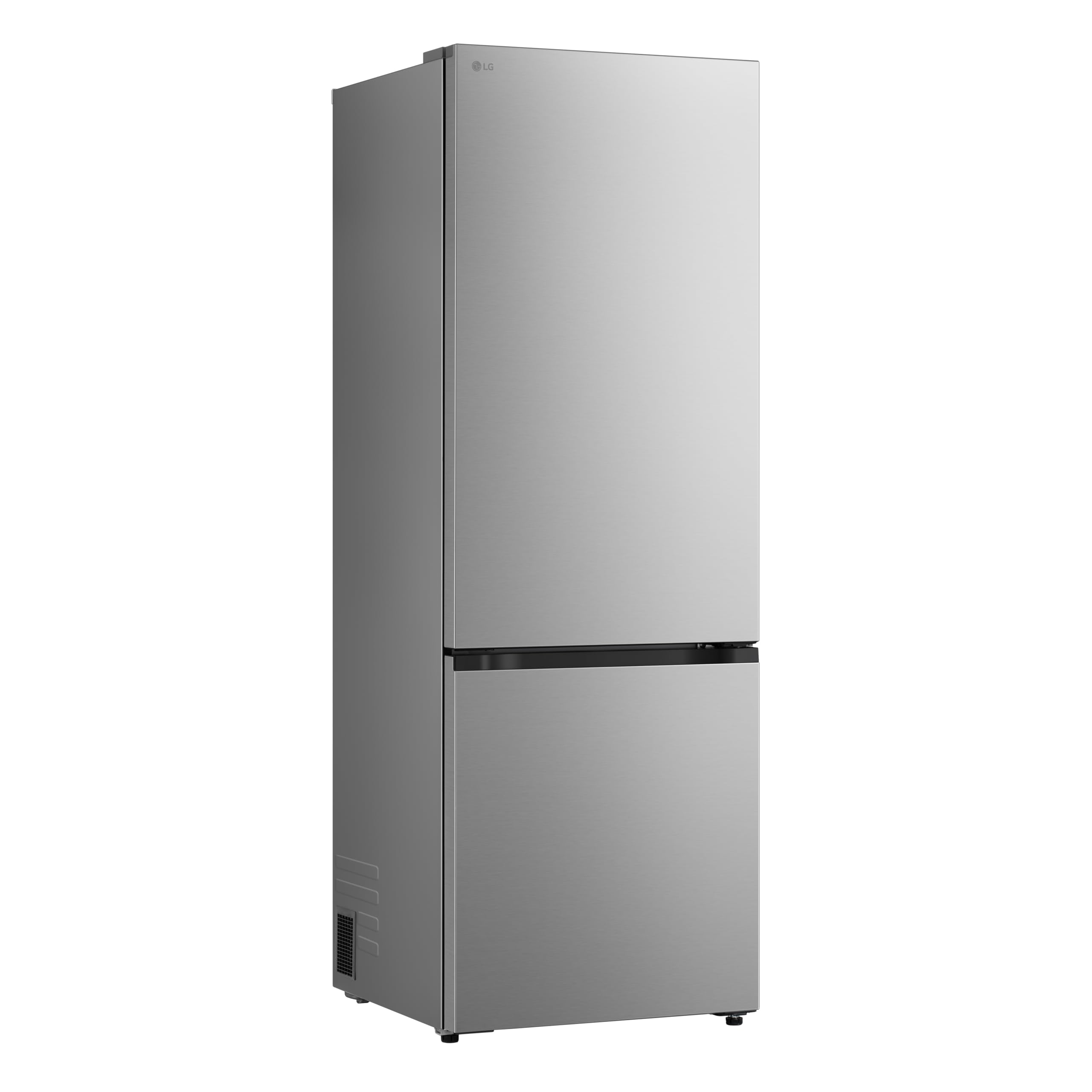 LG GBBW322DPY Frigorifero Combinato Fit & Max Larghezza 70cm, Classe C, Raffreddamento Intelligente con AI Fresh,Fresh Converter, Total No Frost e Metal Fresh, Door Cooling, 465L, Wi-Fi, Prime Silver
