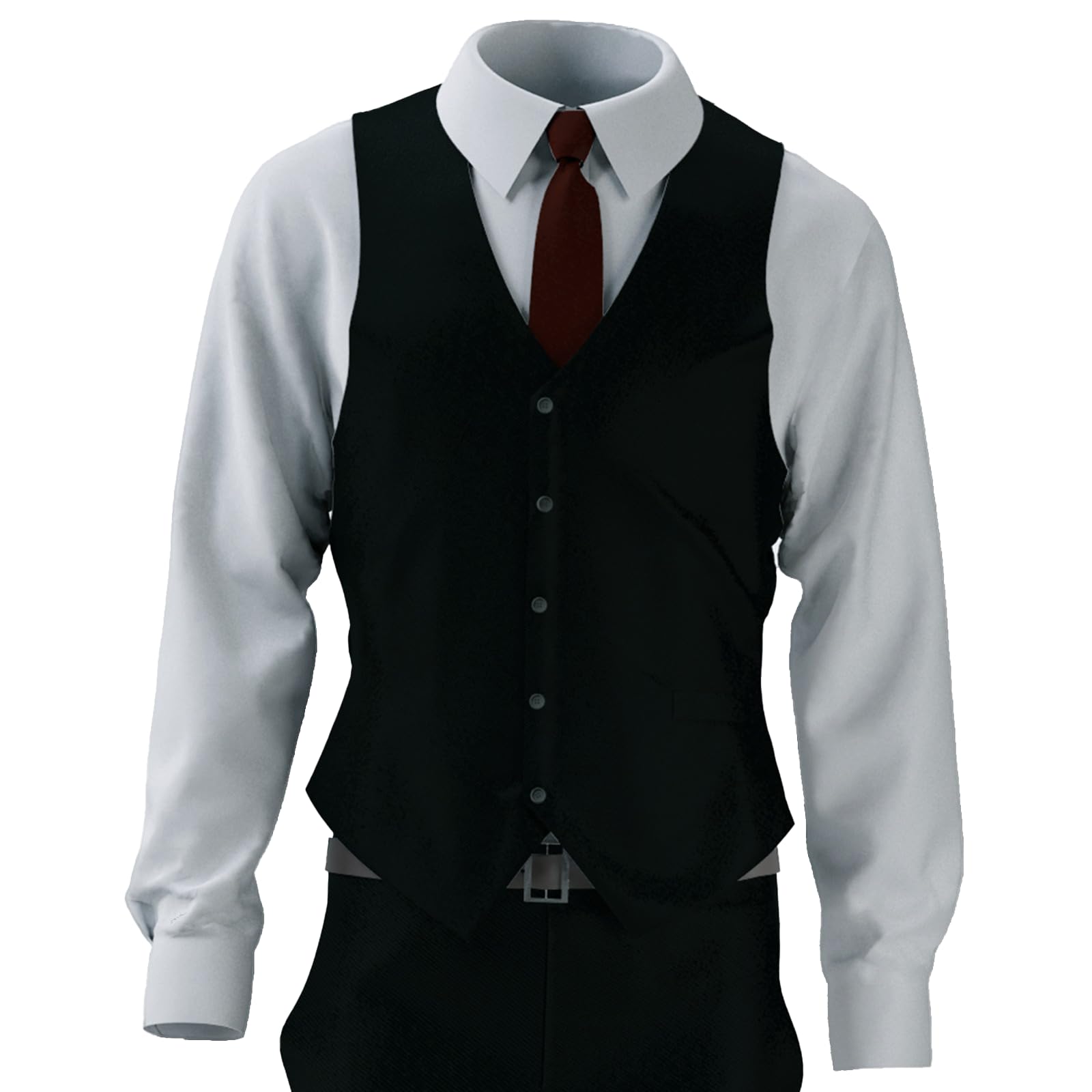 b bigreams - your comfort is our mission BIGREAMS Men's Unstitched 1 Meter Plain Waist Coat Cottonpoly Fabric Material For Nehru & Modi Jacket- 58'' Wide-picture-28