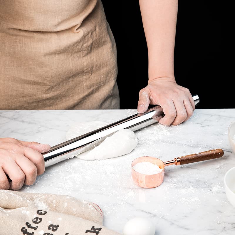 Rouleau à Pâtisserie En Acier Inoxydable, Rouleaux à