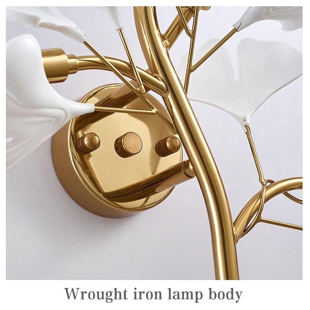 Lampade da Parete per Camera da Letto, Lampada Decorativa in Acrilico con Design a Ramo d'albero, Luce Fissa, apparecchio di Illuminazione per Camera da Letto, Soggiorno, corridoio