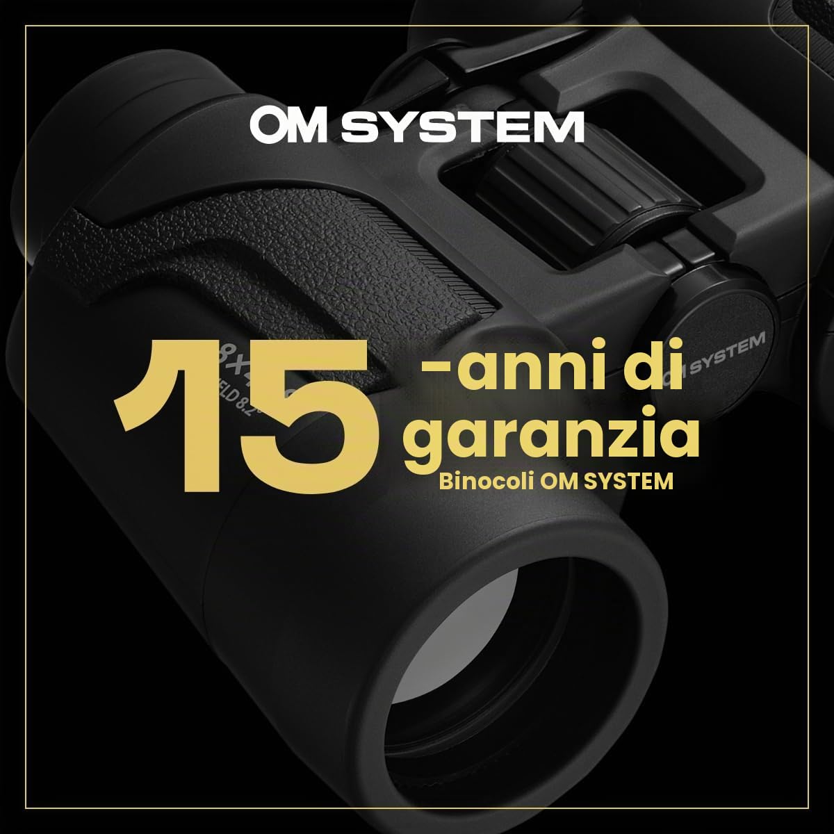 OM SYSTEM 8x21 RC II WP Binocolo Impermeabile Compatto - Grigio Oliva | Design pieghevole ultraleggero con lenti multirivestite per viaggi ed escursioni, lenti nitide e corpo con azoto.
