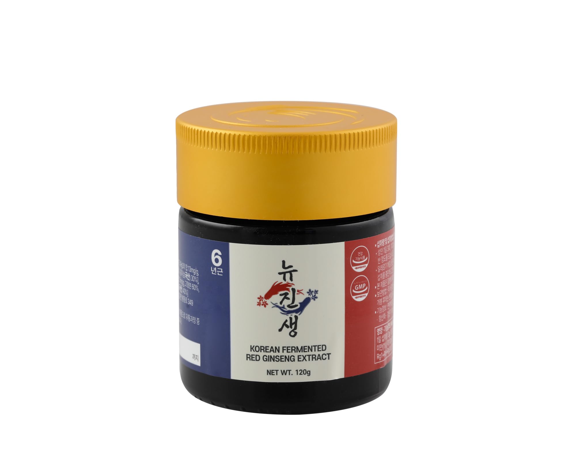 SAMSIDAE - Nuevo Ginseng Rojo Coreano Fermentado, Extracto Concentrado 120 g, Doble Fórmula Innovadora (Clásica + Fermentado), Raíces de 6 años, Alto Contenido de Ginsenósidos 11 mg/g, Curación de 4