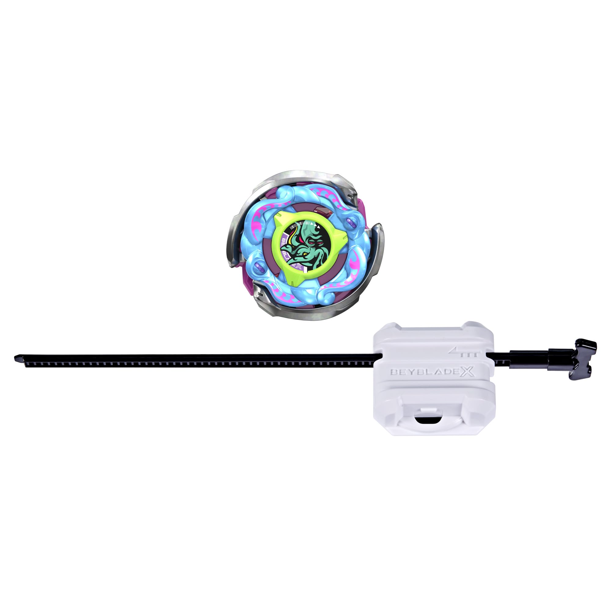 Hasbro Beyblade X, Set Starter Pack Wriggle Kraken S 3-85O CX, Trottola e Lanciatore
