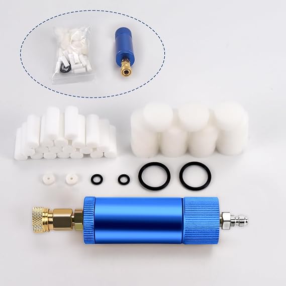 VerRich 30Mpa Blue Air Filter Quick Connect Water-Oil Separator for Pump