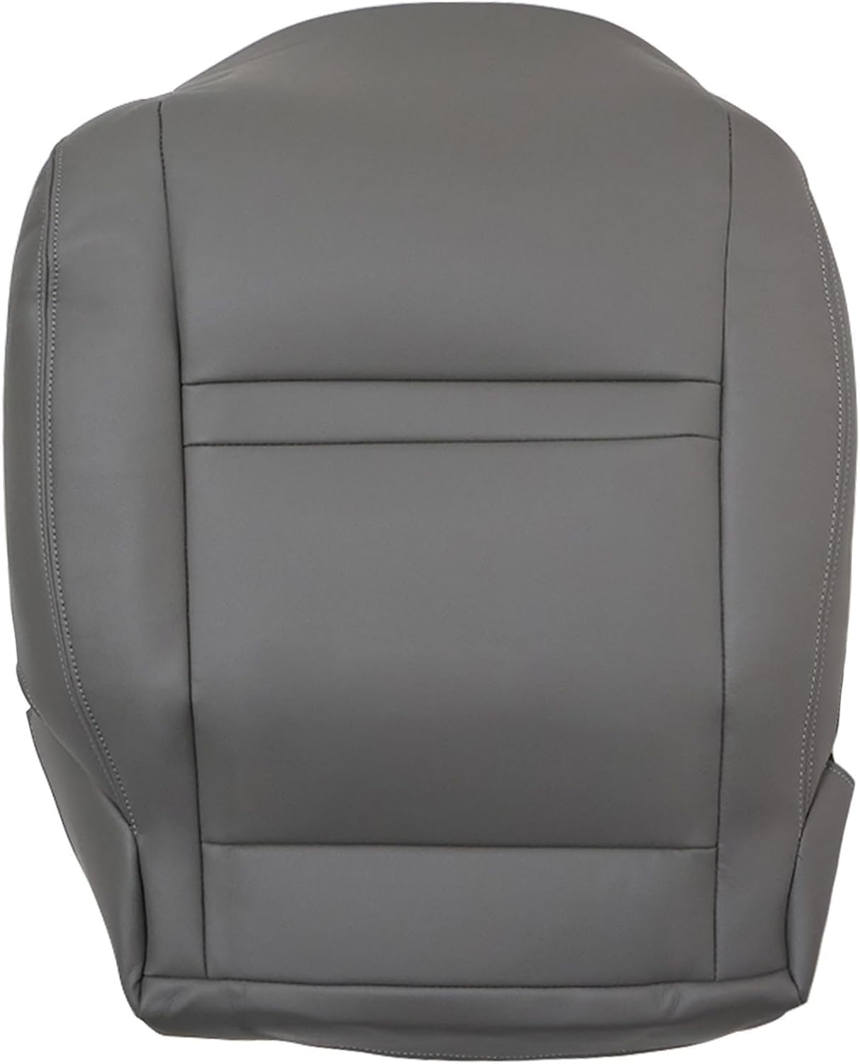 GXARTS Driver & Passenger Side Microfiber Leather Replacement Bottom Seat Cover Gray Compatible with Toyota Land Cruiser 1990 1991 1992 1993 1994 1995 1996 1997