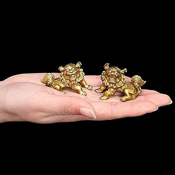 ☆b224、アジア風水ガーディアンライオン、悪を追い払う彫像、富、幸運、繁栄 61frAbMT7VL._UF350,350_QL80_.jpg