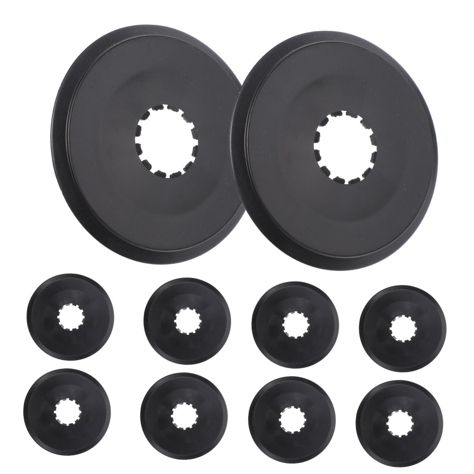 Mikikit Bike Flywheel Protection Cover 10pcs Bicycle Spoke Protector Outdoor Cycling Accessories Guard for