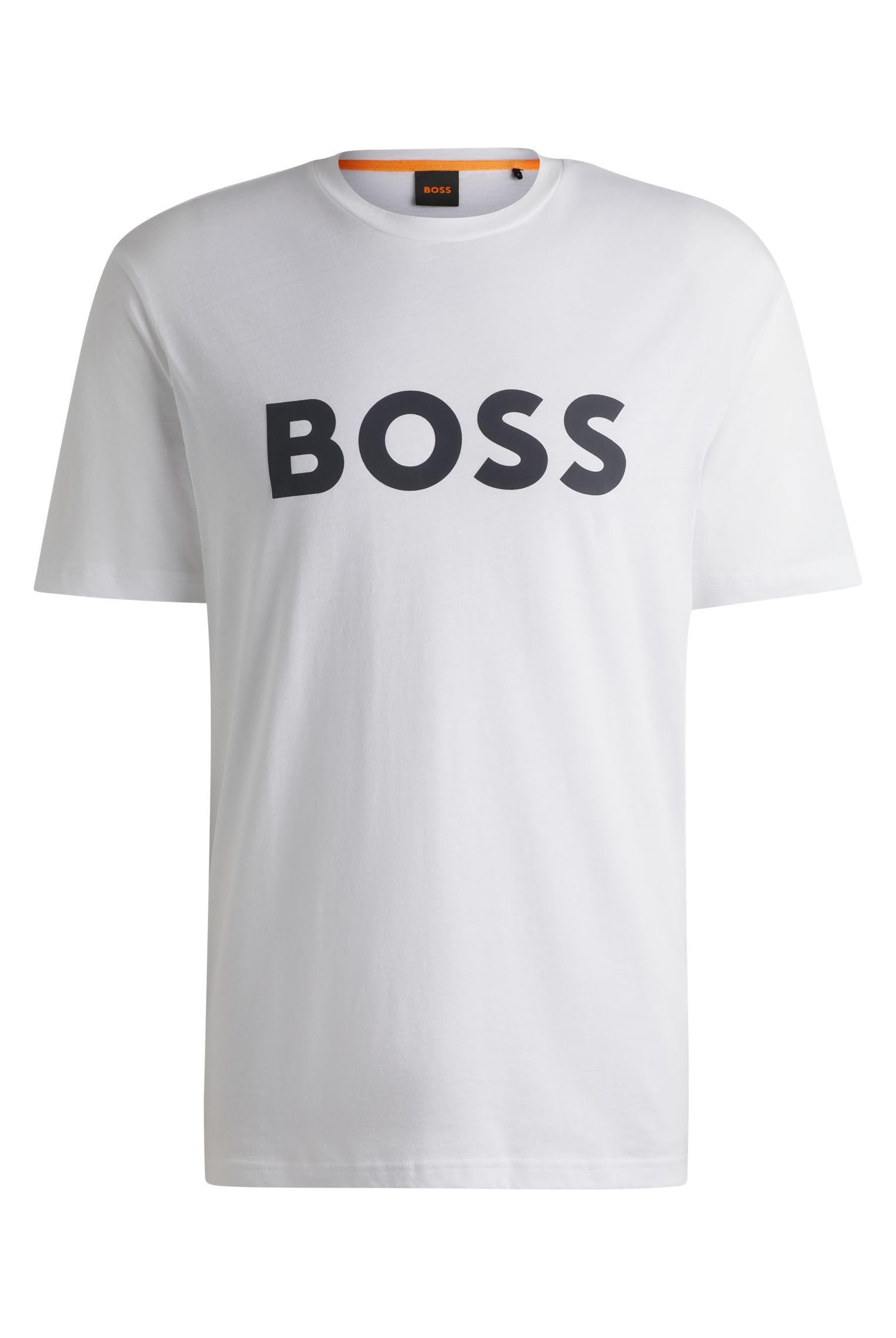 Mens Thinking 1 Cotton-Jersey T-Shirt with Rubber-Print Logo