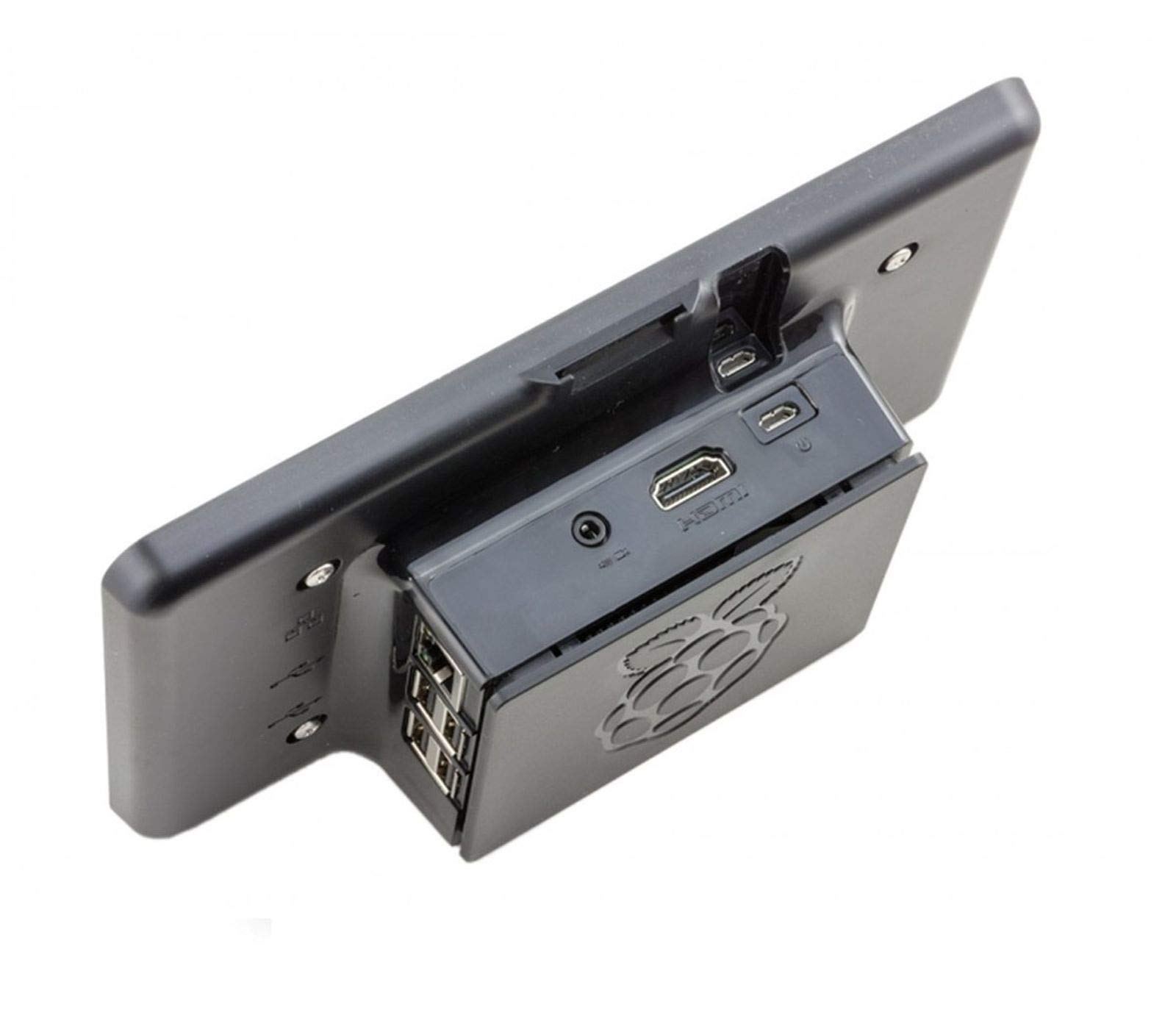 Raspberry Pi RS PRO Boîtier Pour Ecran Tactile Case - Noir