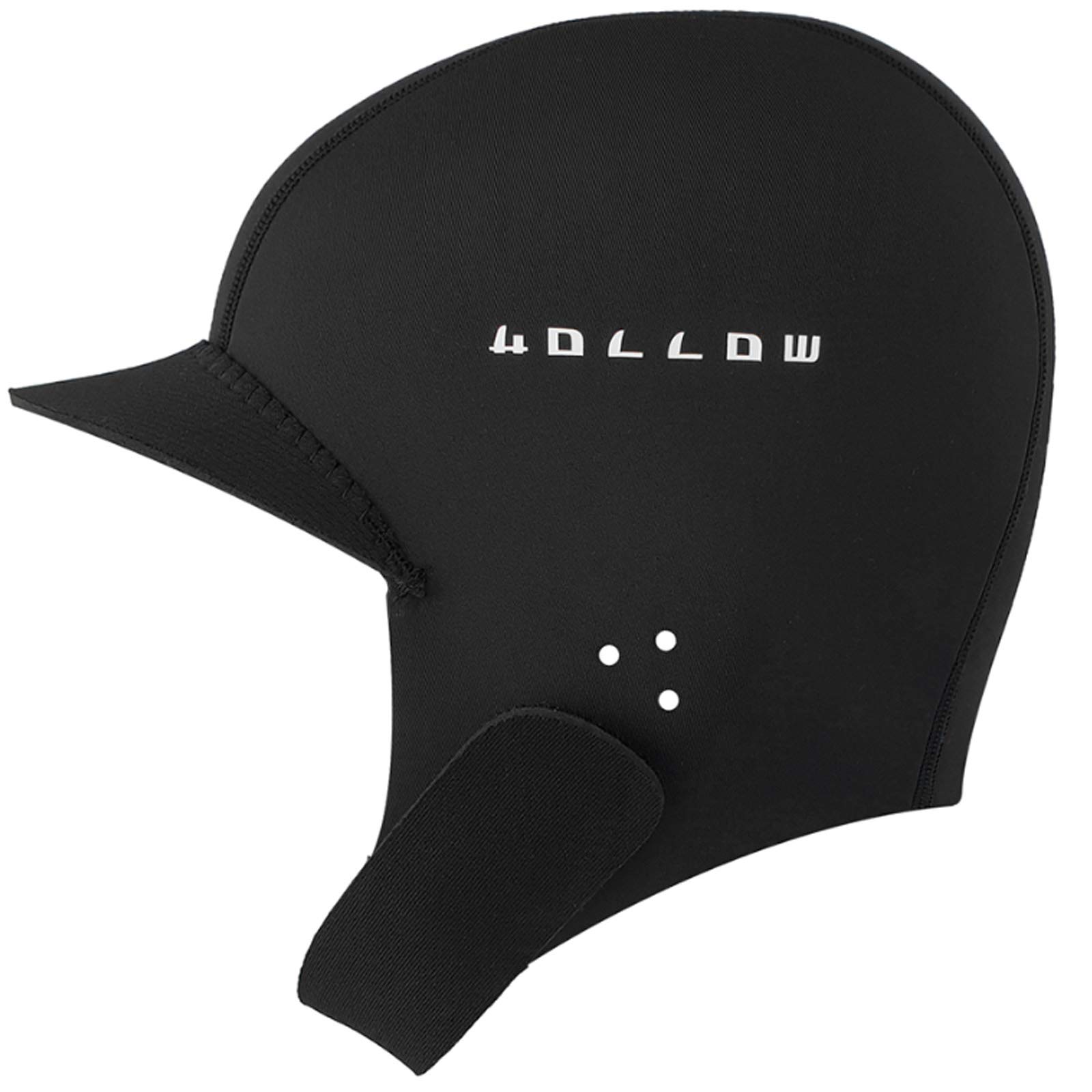 Hollow Surf Cap V2 Neoprene Wetsuit Hood Scuba Diving Hood 2MM for Men Women Youth, Bib Dive Cap Surfing Thermal Hood for Kayaking Snorkeling Swimming Sailing Canoeing Water Sports