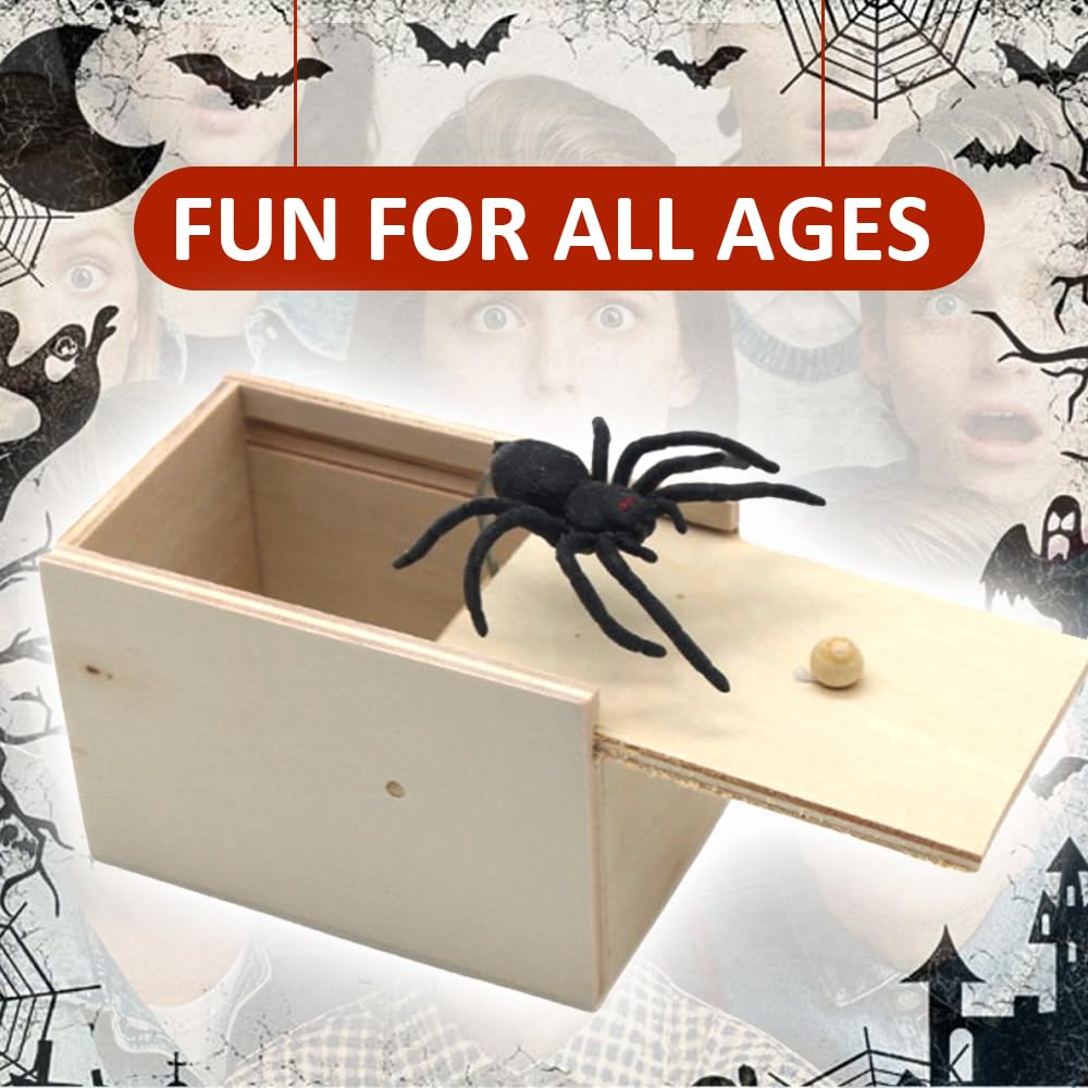 Scatola Scherzo Ragno, 2 Pezzi Spider Box Prank, 1 Pezzi Primavera