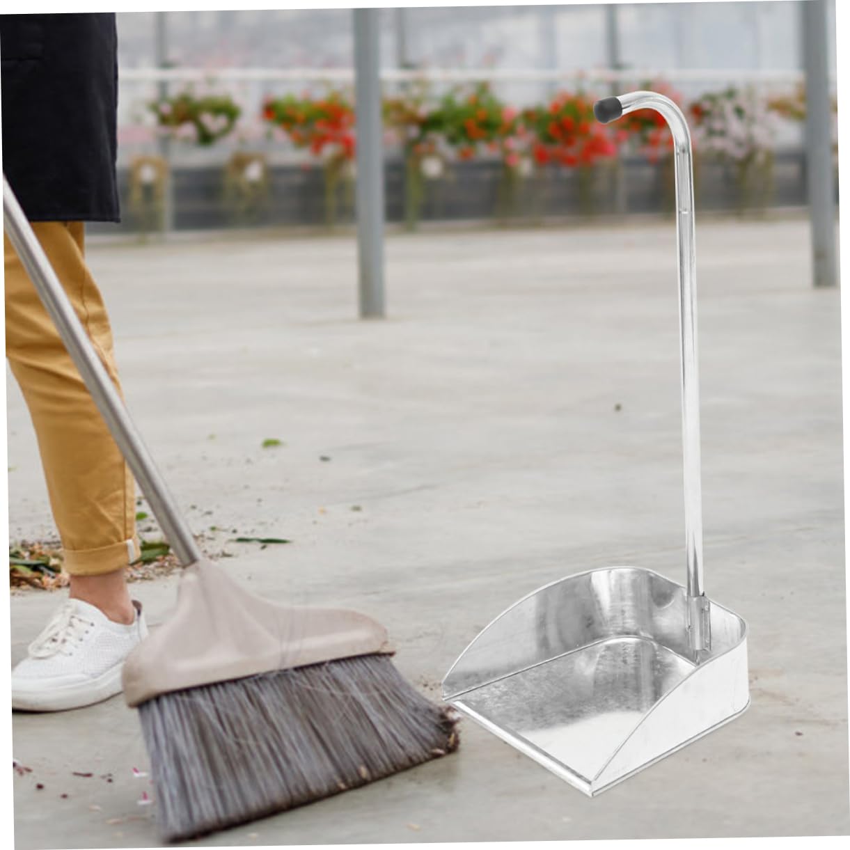 2 Piezas Pala De Basura Recogedor De Polvo Casero Recogedor De Hierro Recogedores De Polvo Del Vestíbulo Recogedor Del Vestíbulo Contenedor De Basura Oficina Planchar Limpio Balde